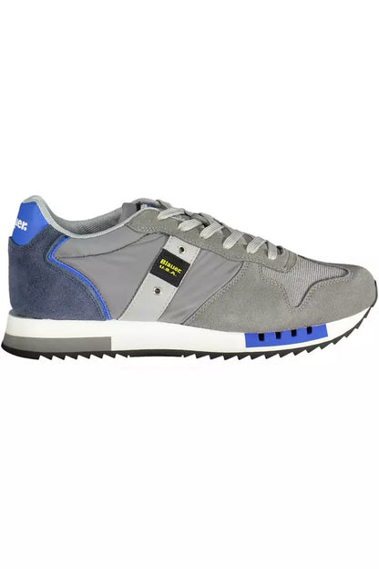 Sneaker in poliestere grigio