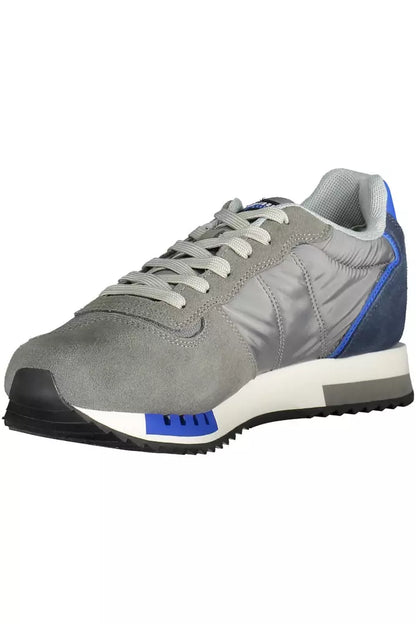 Sneaker in poliestere grigio