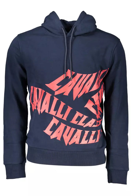 Cavalli Class Chic Kapuzenpullover, Blau