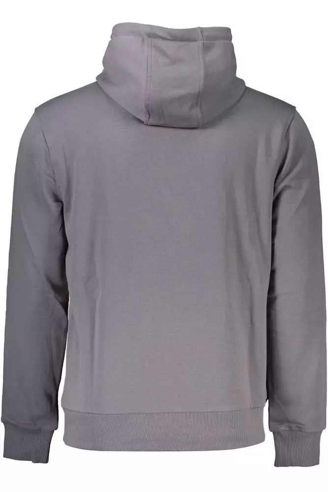 Elegantes graues Kapuzensweatshirt in Regular Fit