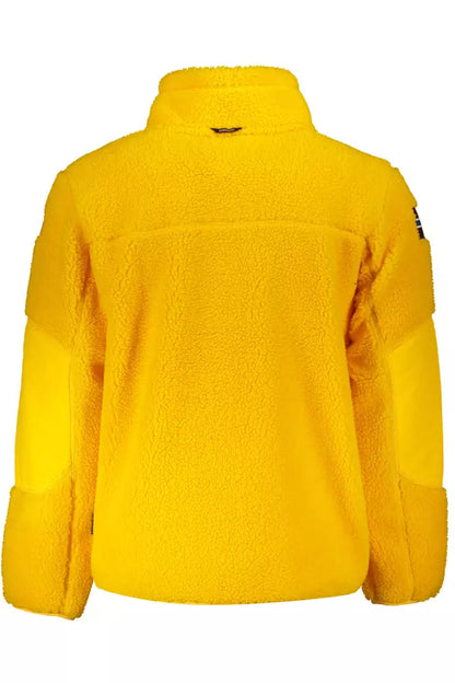 Napapijri Yellow Polyester Men Sweater