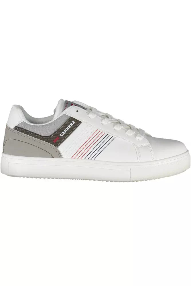 Carrera White Eco Leather Men Sneaker