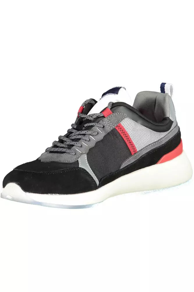 North Sails Black Synthetic Men Sneaker