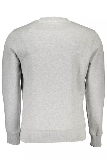 Maglione di cotone grigio