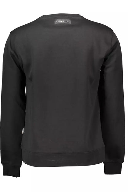 Plein Sport Black Cotton Men Sweater