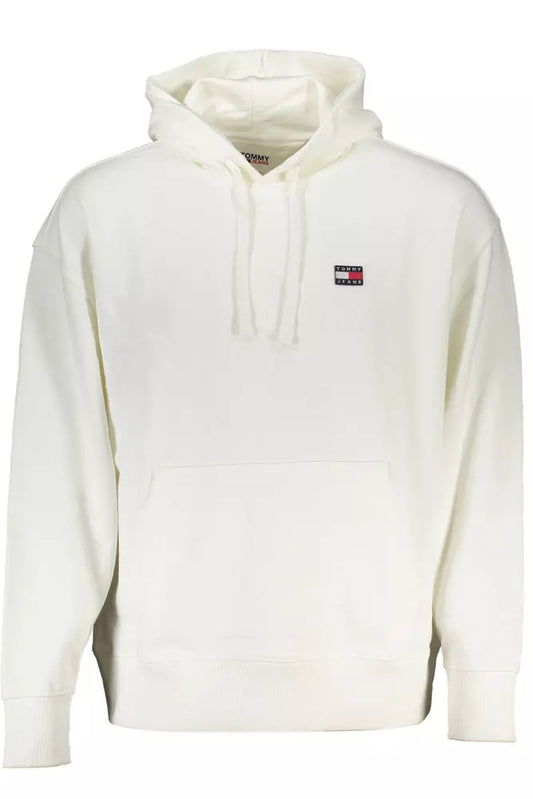 Tommy Hilfiger White Cotton Men Sweater