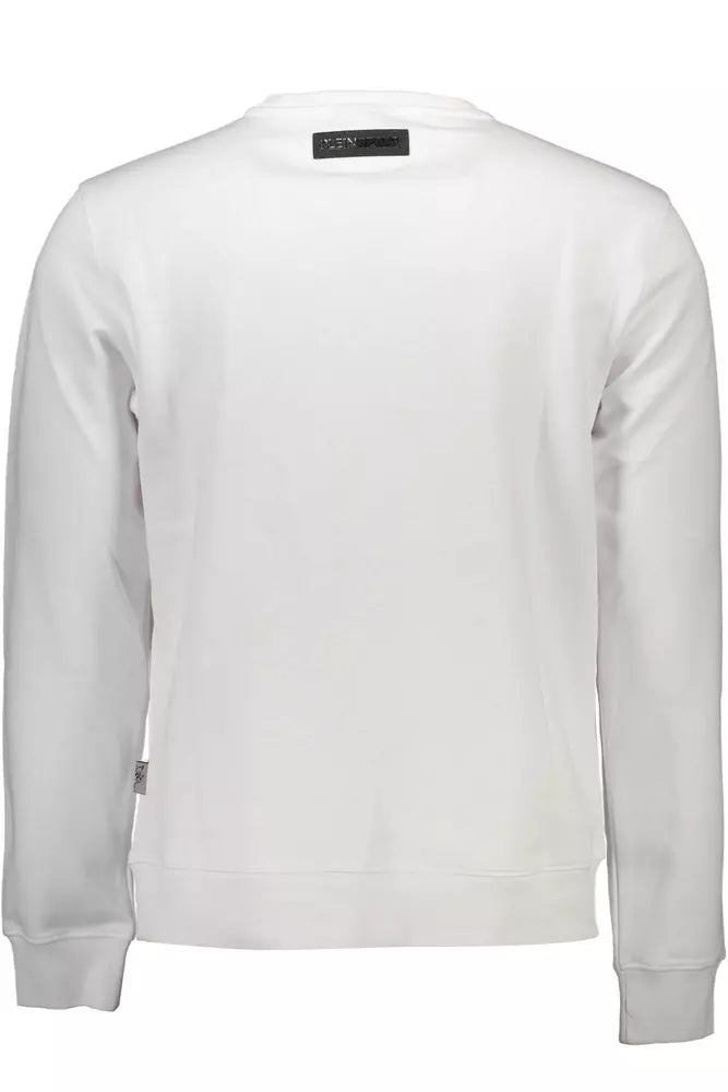 Maglione in cotone bianco