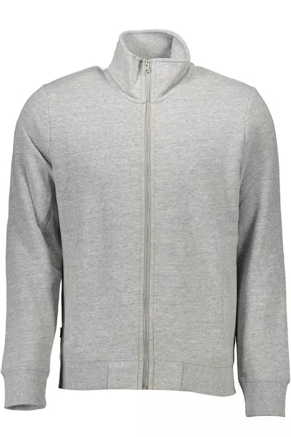 Maglione di cotone grigio