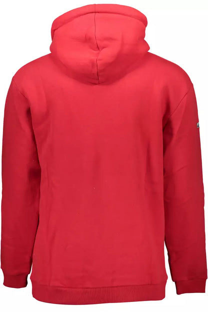 Maglione di cotone rosso