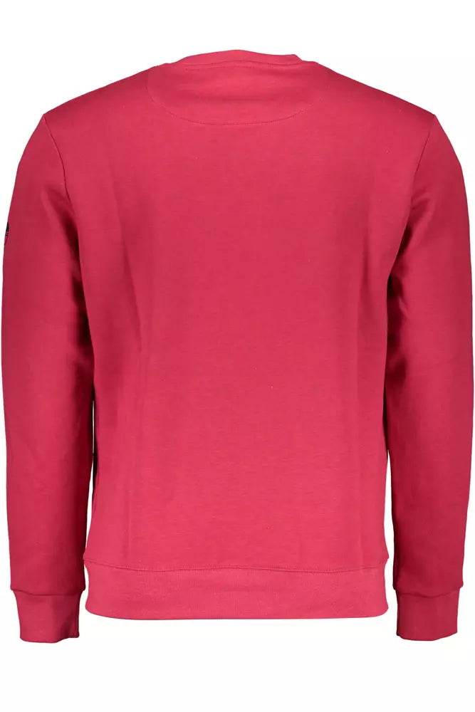 North Sails Red Cotton Men Sweater