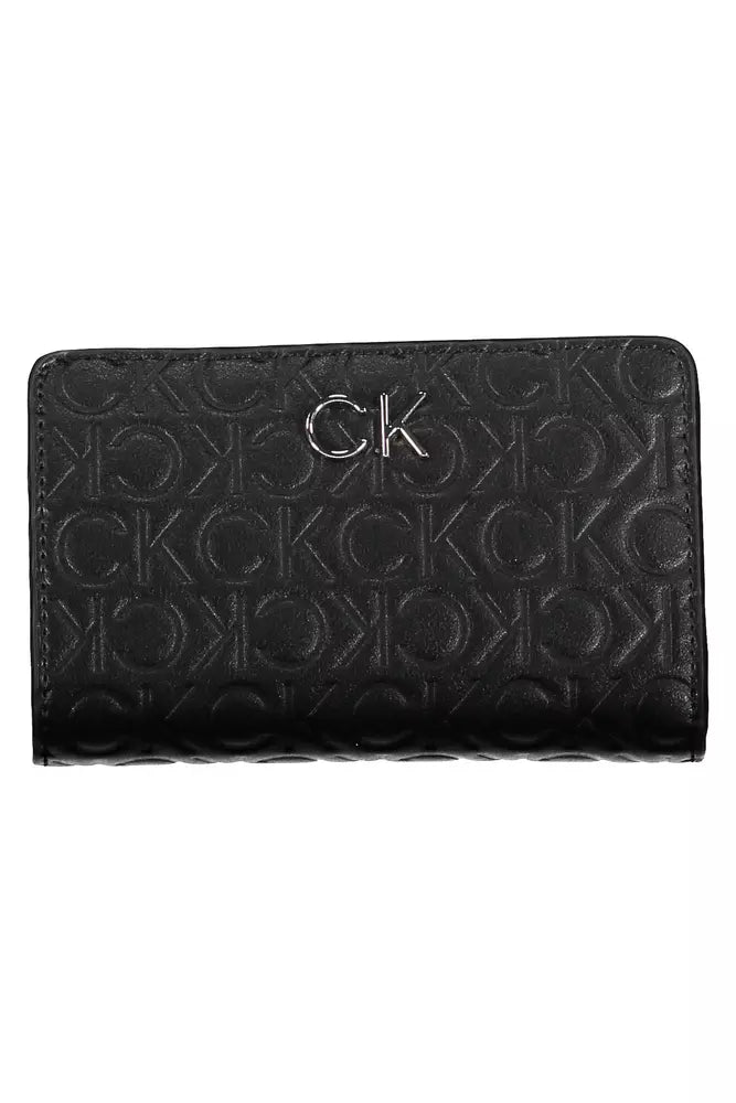 Calvin Klein Black Polyester Women Wallet