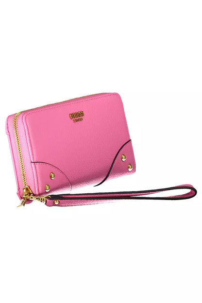 Guess Jeans Pink Polyethylene Women Wallet