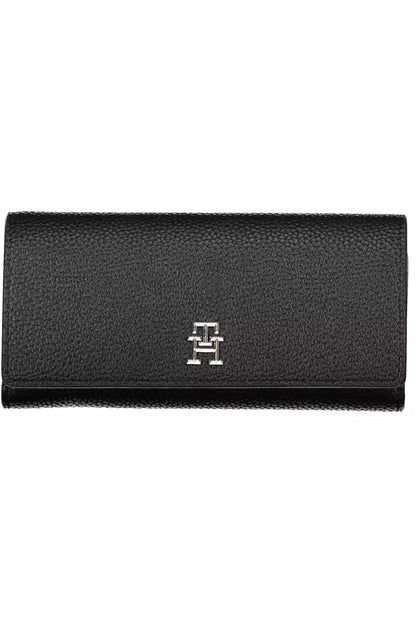 Tommy Hilfiger Black Polyethylene Women Wallet