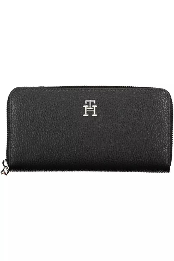 Tommy Hilfiger Black Polyethylene Women Wallet