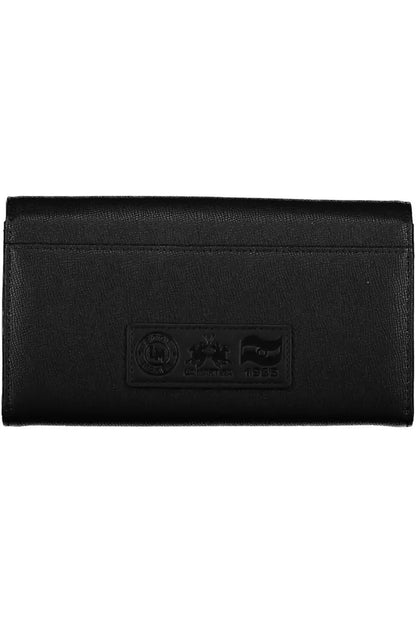 La Martina Black Polyethylene Women Wallet