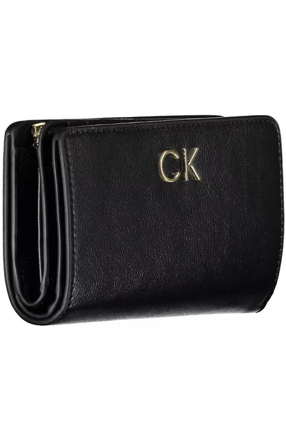 Calvin Klein Black Polyethylene Women Wallet