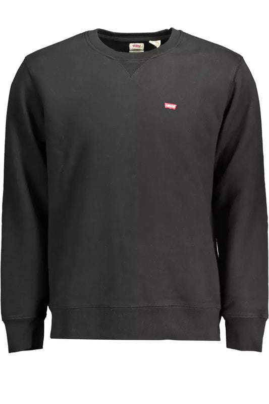 Levi's Black Cotton Men Sweater