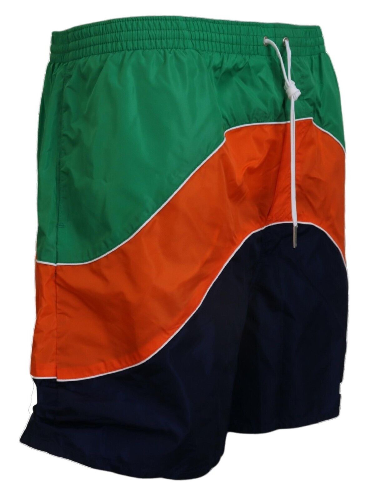 Pantaloncini da bagno costumi da bagno da uomo con stampa logo multicolore