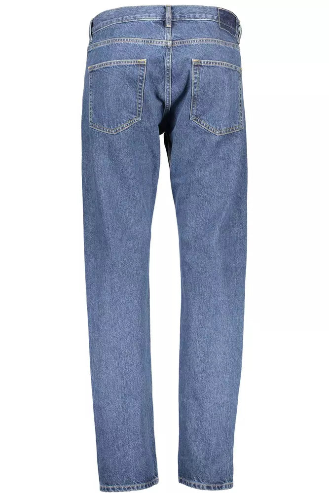 Gant Blue Cotton Men Jeans