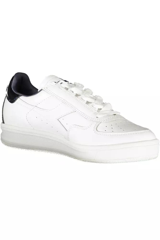 Sneaker In Tessuto Bianco