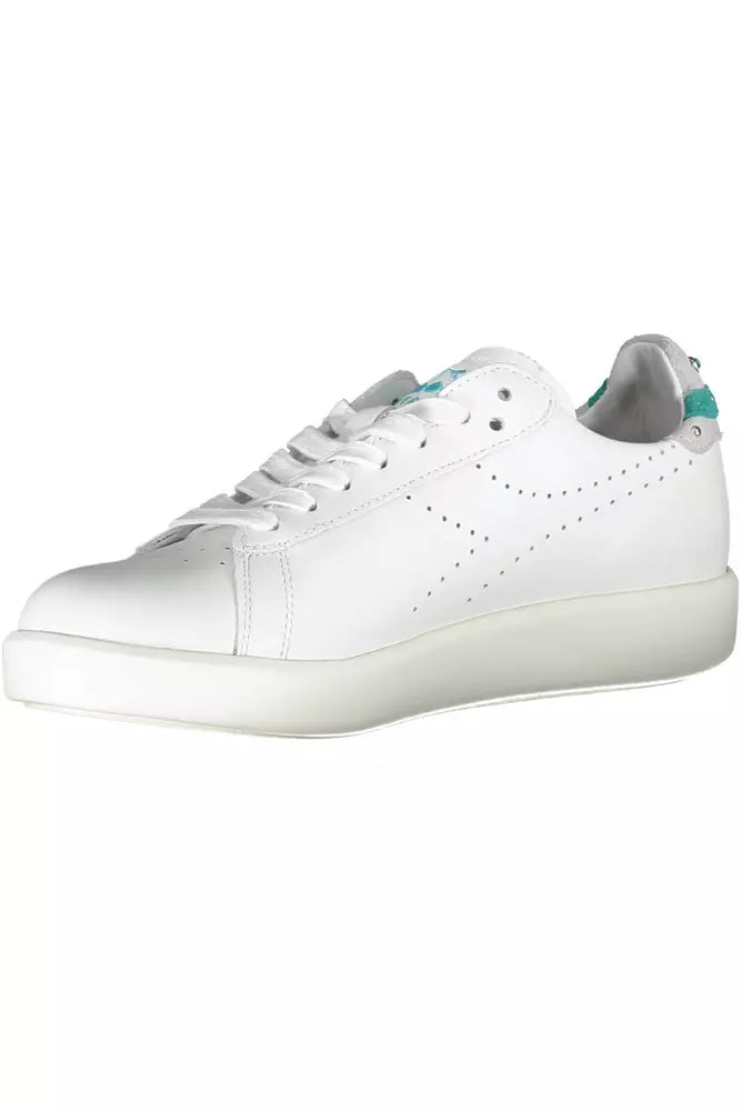 Sneaker In Tessuto Bianco