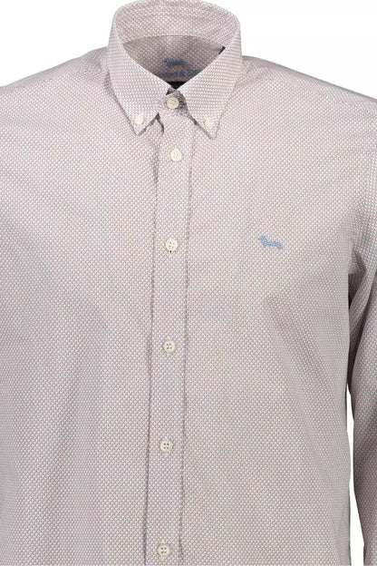 Harmont & Blaine White Cotton Men Shirt