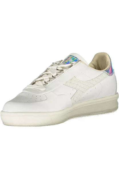 Sneaker In Tessuto Bianco