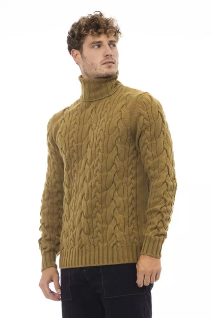 Eleganter Rollkragenpullover aus Wolle und Kaschmir