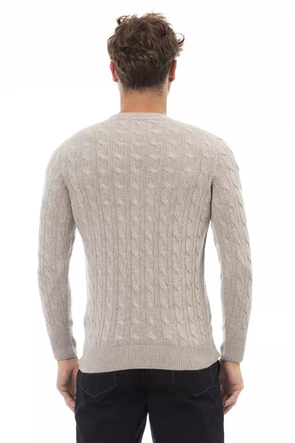 Maglia in Viscosa Beige