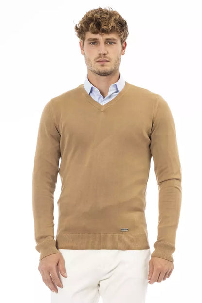 Maglione in modal beige