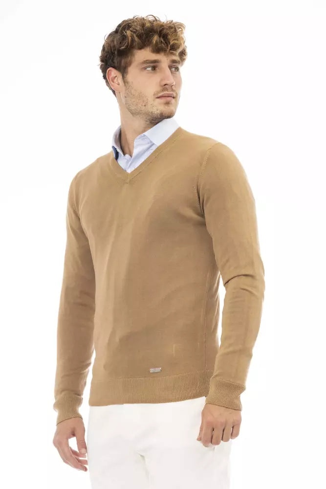 Maglione in modal beige