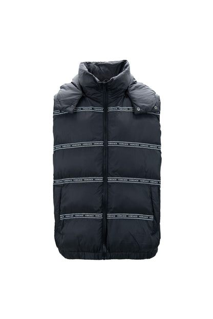 Gilet in poliestere nero