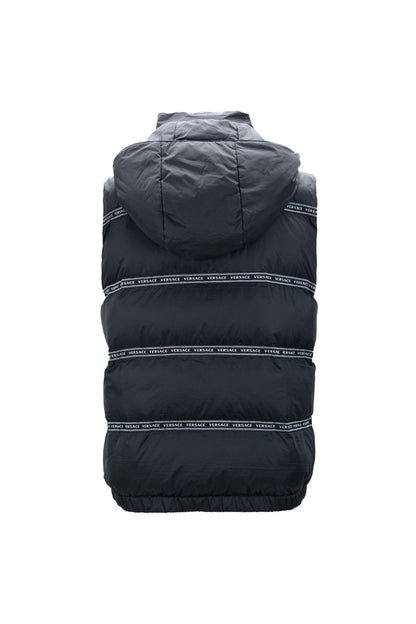 Gilet in poliestere nero