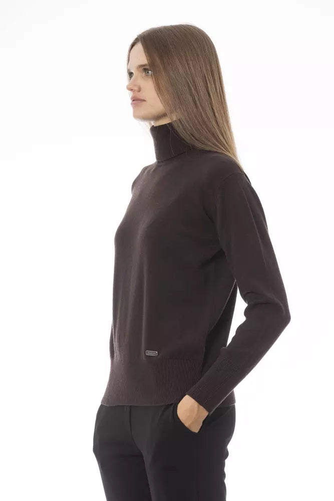 Eleganter Rollkragenpullover aus Wolle und Kaschmir