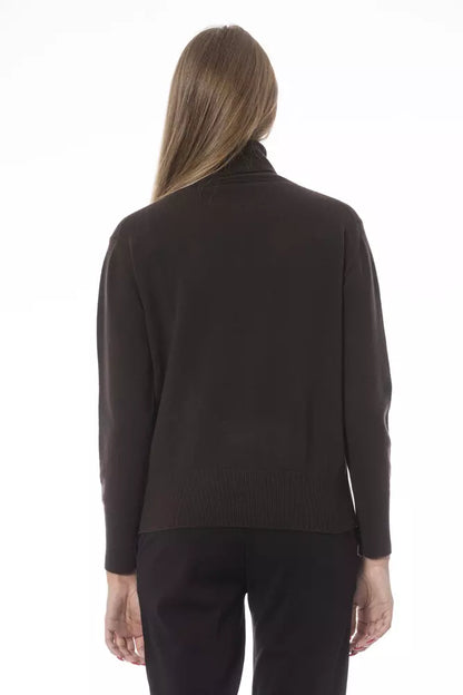 Eleganter Rollkragenpullover aus Wolle und Kaschmir