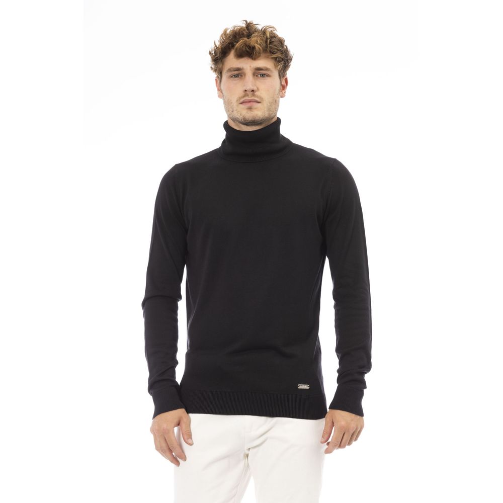 Eleganter gerippter Rollkragenpullover aus Kaschmirmischung