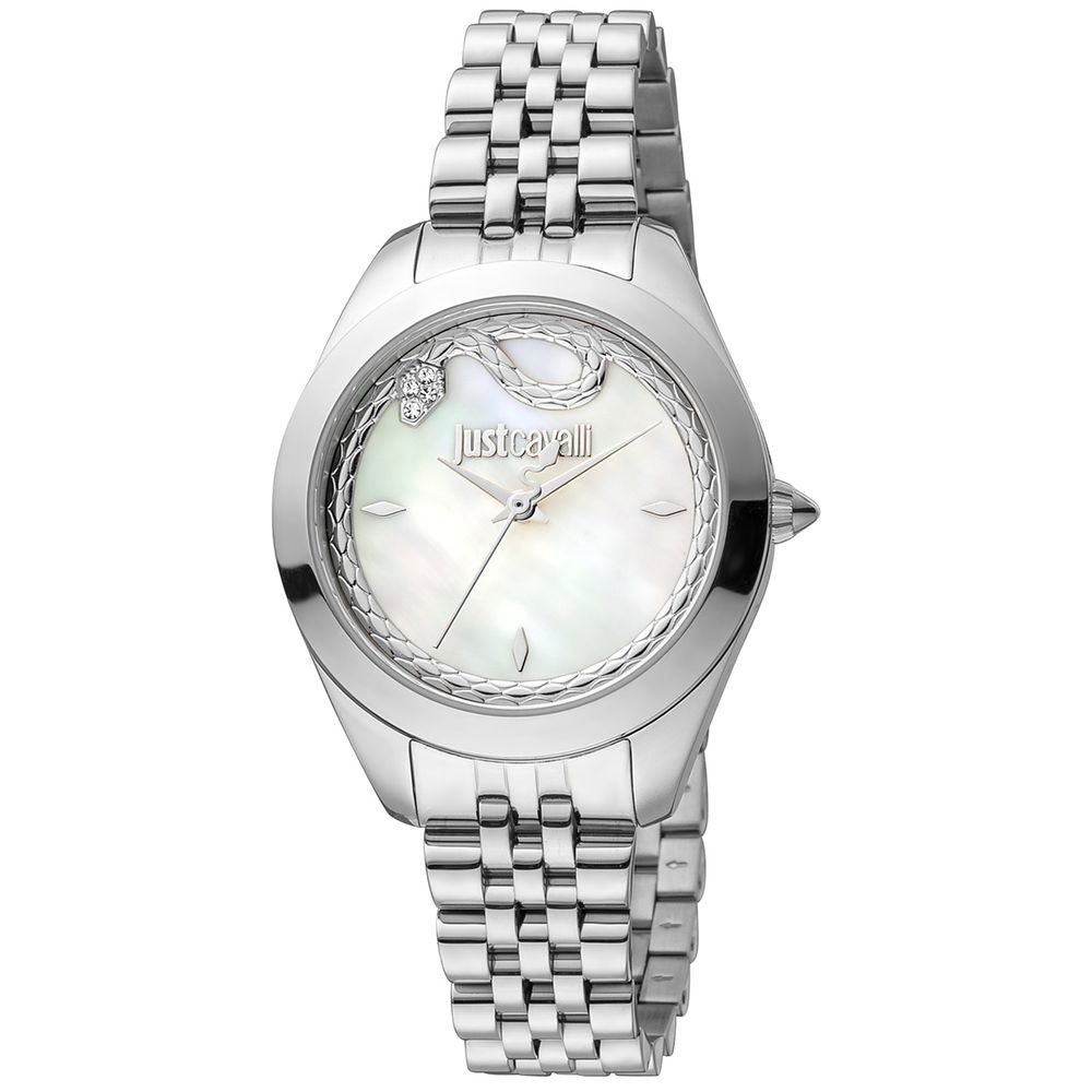 Just Cavalli Silver Women Watch