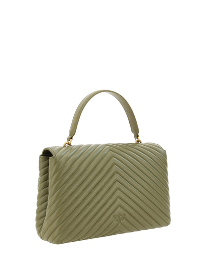 Borsa Love Lady in pelle di vitello verde