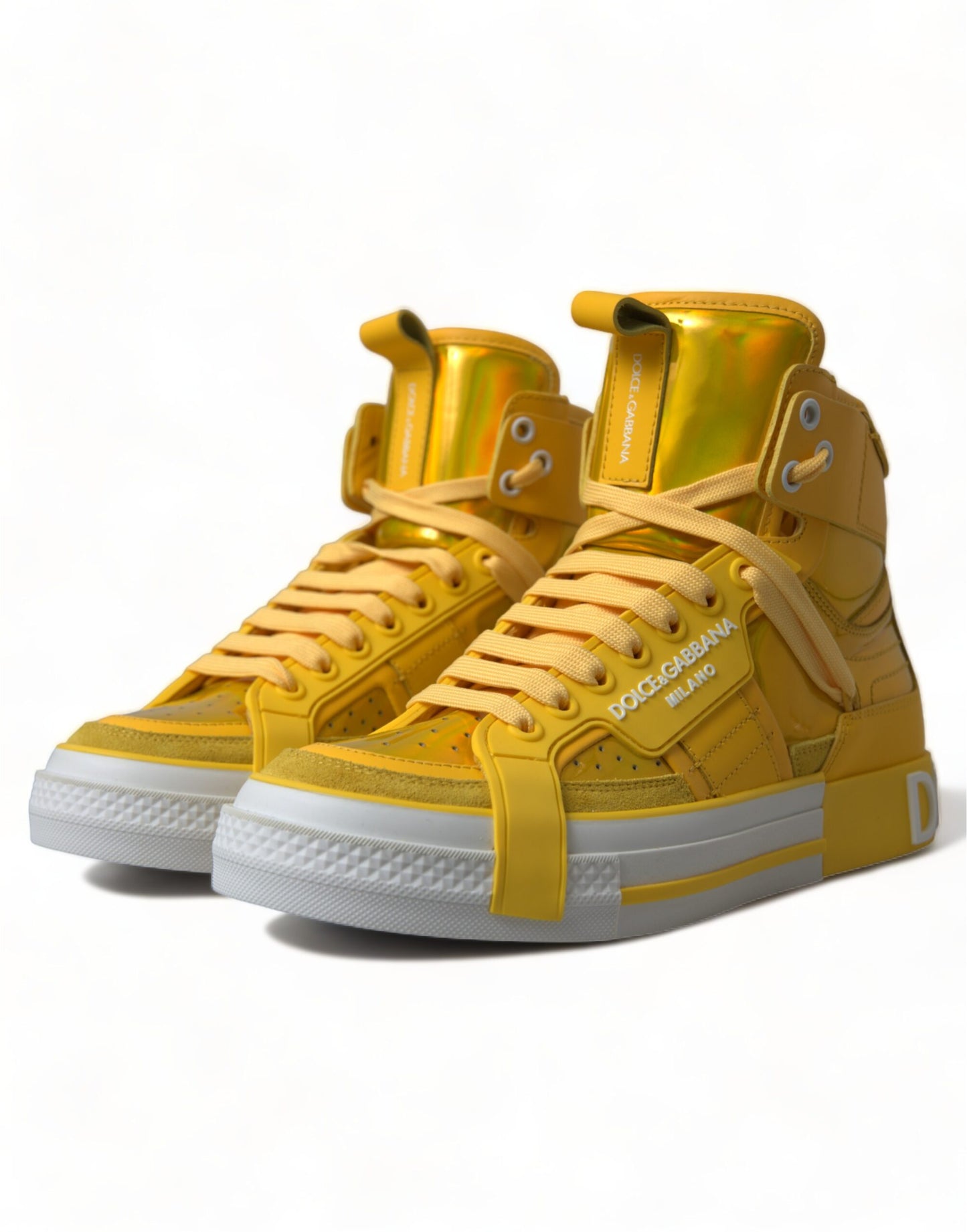 Schicke High-Top-Sneakers im Colorblock-Design