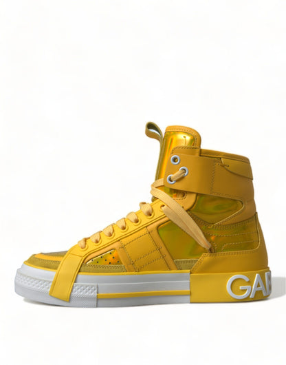 Schicke High-Top-Sneakers im Colorblock-Design