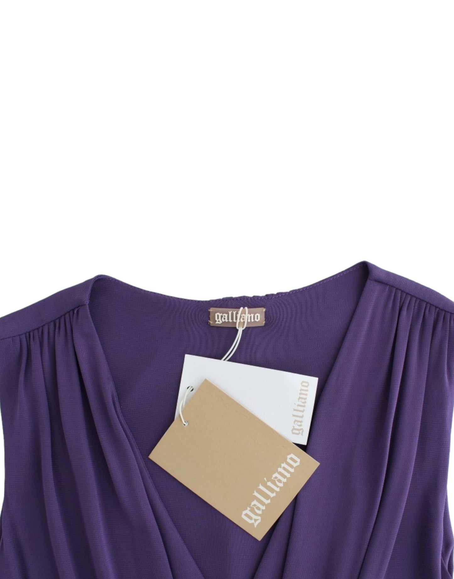 Robe fourreau violette