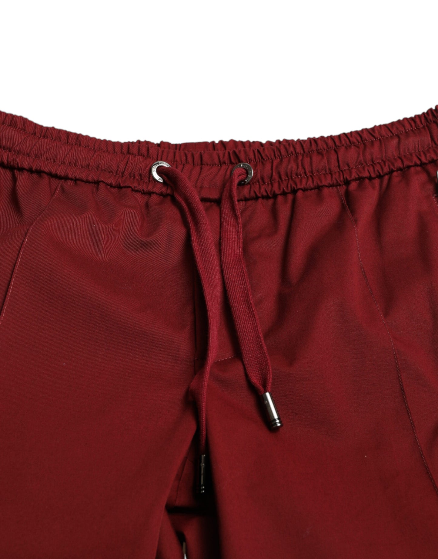 Pantaloni da jogging da uomo in cotone elasticizzato marrone rossiccio