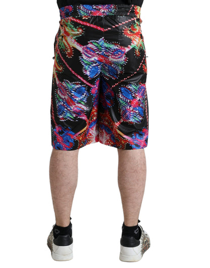 Elegante Bermudashorts mit Luminary-Print