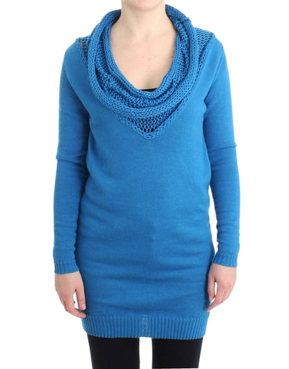 Maglione girocollo blu