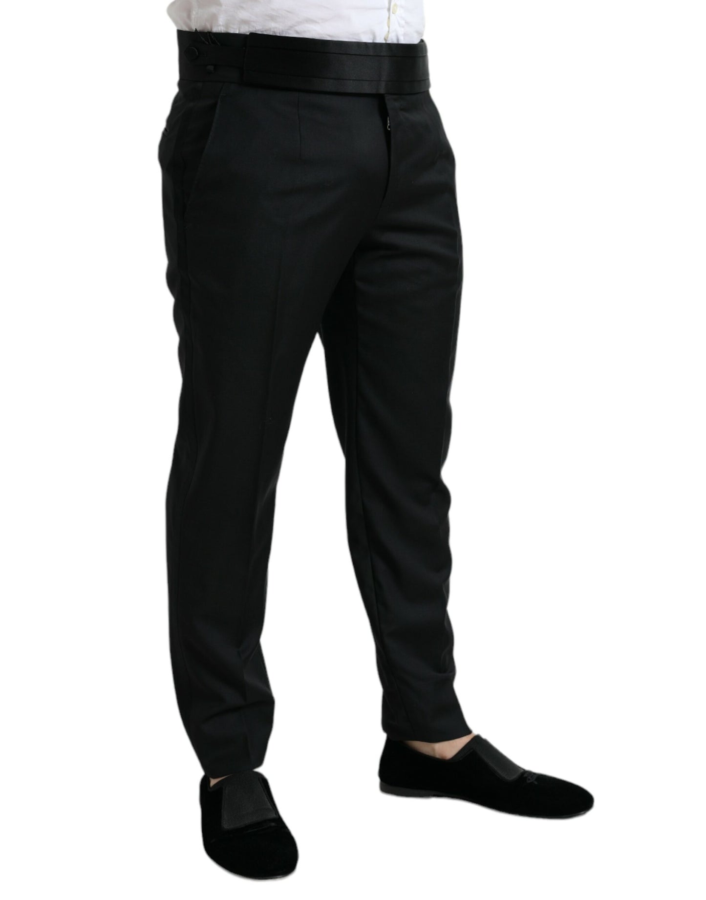 Elegante Slim Fit Anzughose aus Wolle