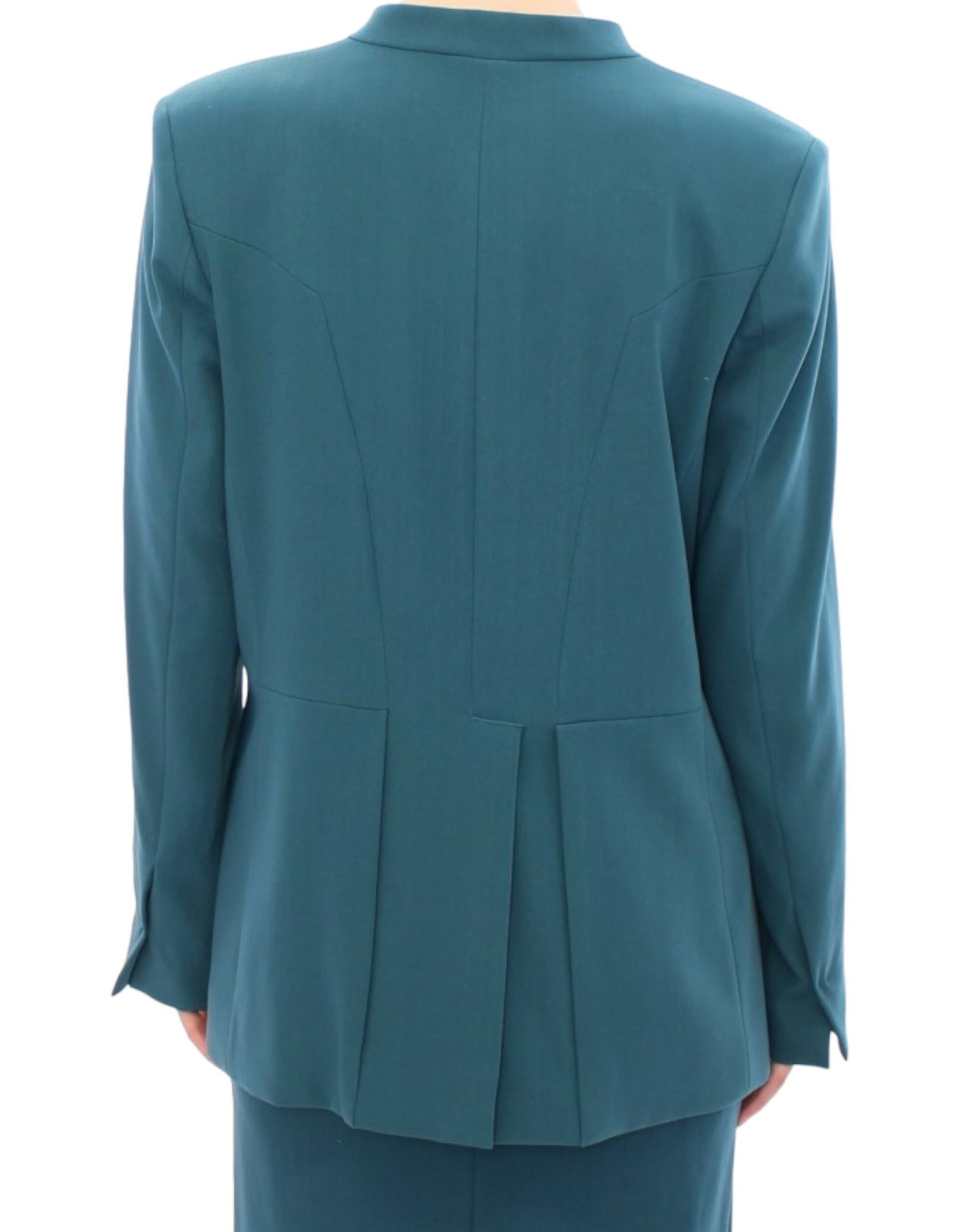 Veste blazer stretch bleue