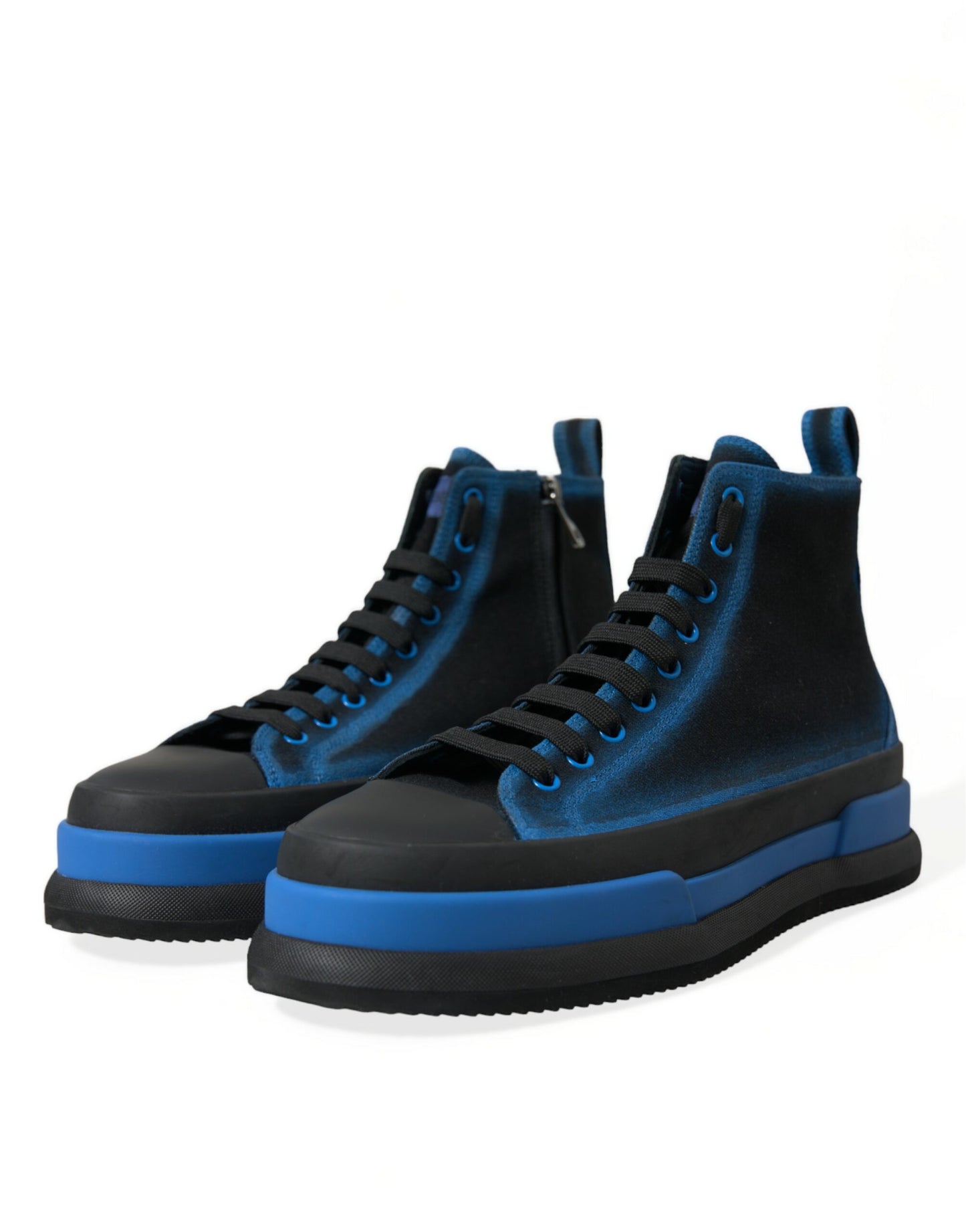 Dolce & Gabbana Elegant High-Top Canvas Sneakers