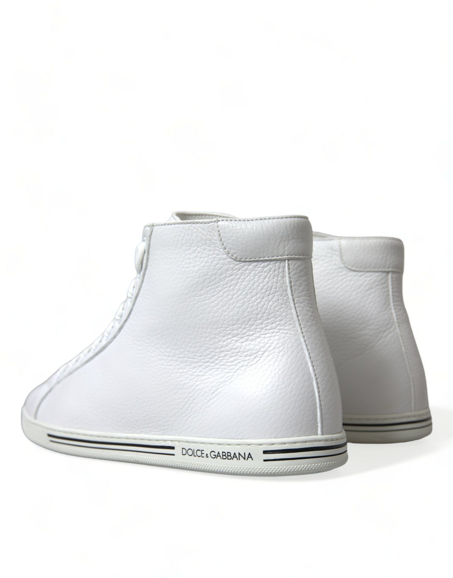 Elegante weiße High Top Sneakers aus Leder