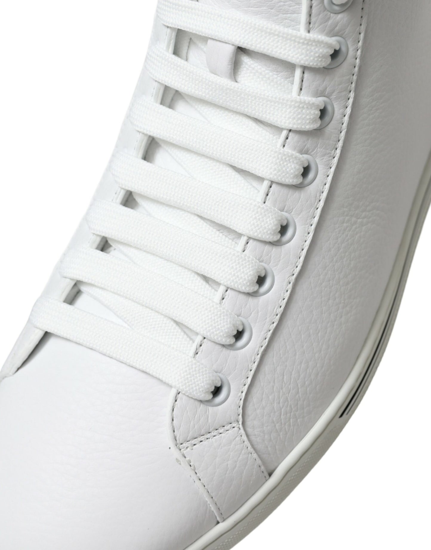 Elegante weiße High Top Sneakers aus Leder