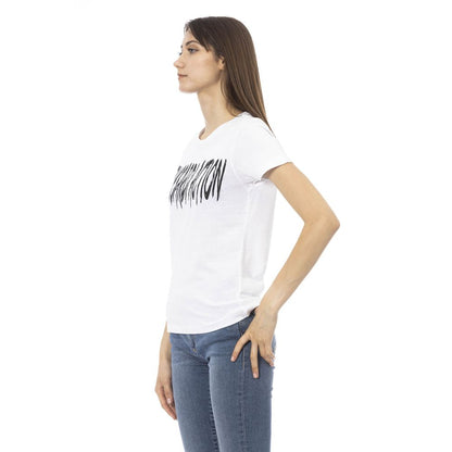 Elegantes Kurzarm-T-Shirt mit schickem Frontprint